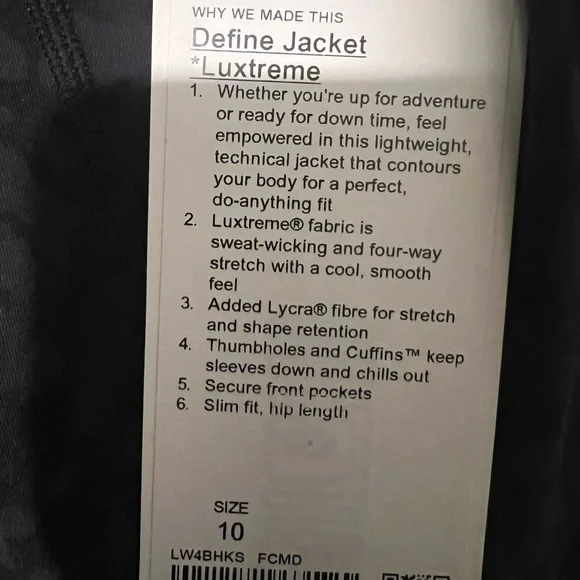 Define Jacket - Picture 3 of 3